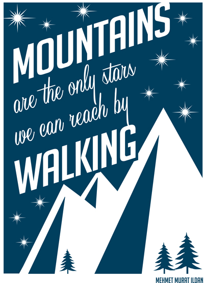 Mountains are Stars.